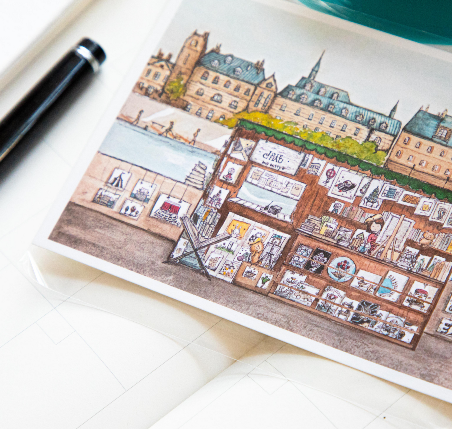 "Jardin des Tuileries" Postcard