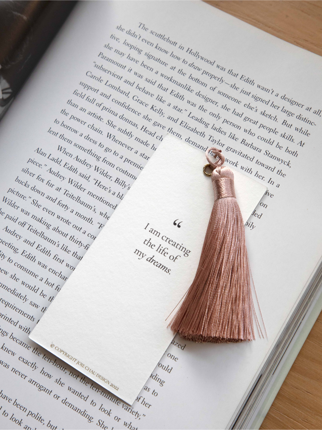 "Somewhere Out There" Bookmark