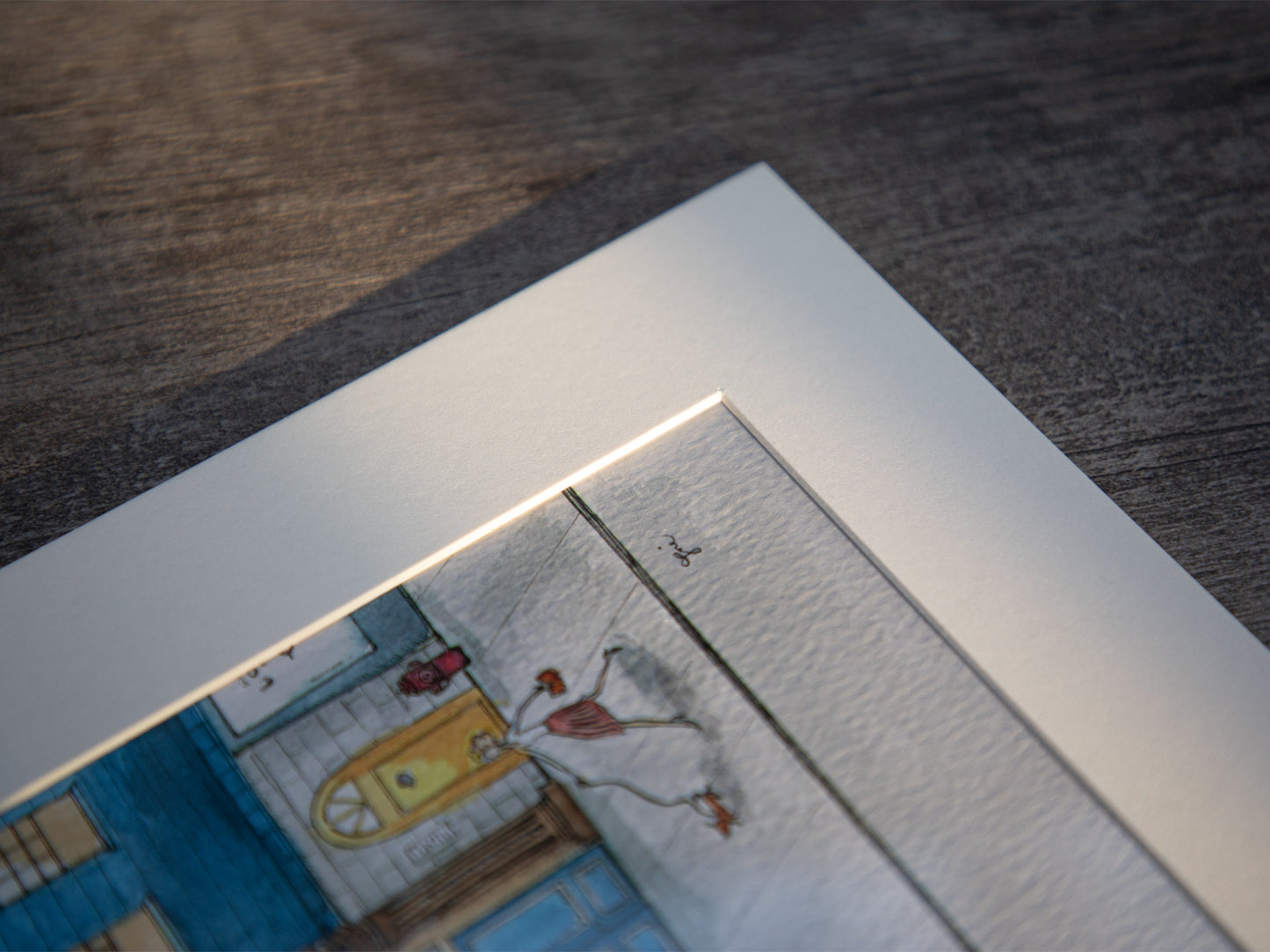 "Picnic in a Daisy Field" Art Print